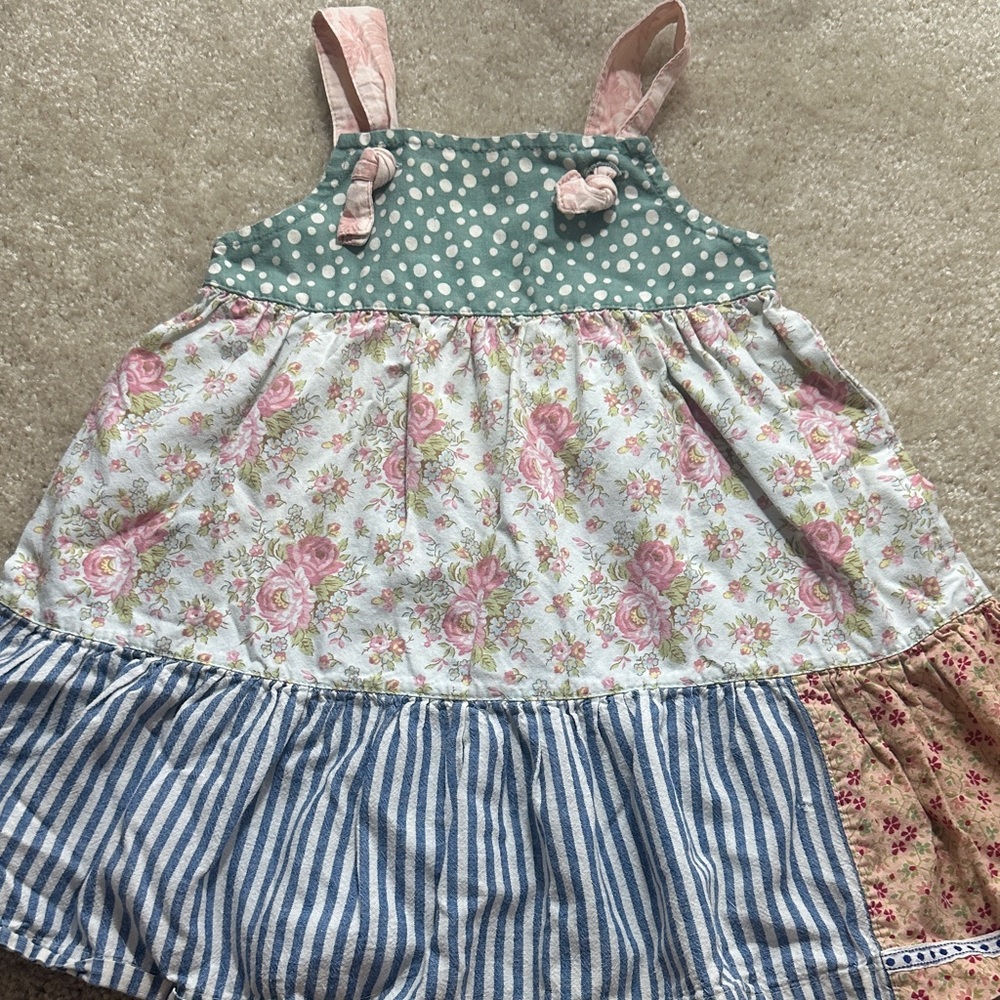 Matilda Jane Floral and Patchwork Dress